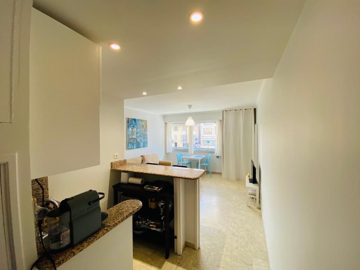 La Californie Promenade Des Anglais Studio 1 Piece Appartement Nice Buitenkant foto